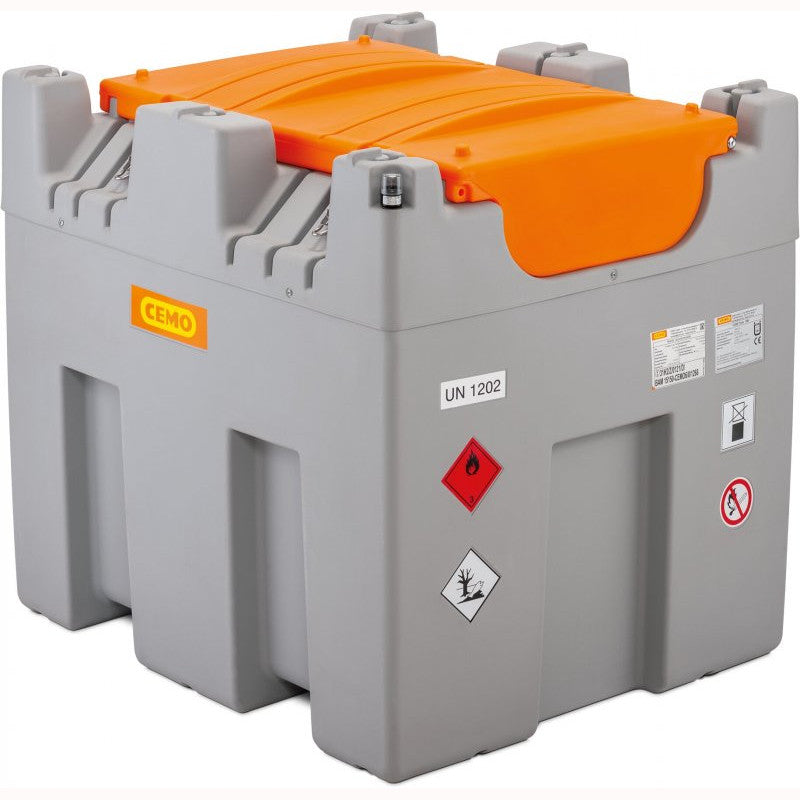 Cemo Bunded 980 Litre Transportable Diesel Tank - Basic Cube Mobile