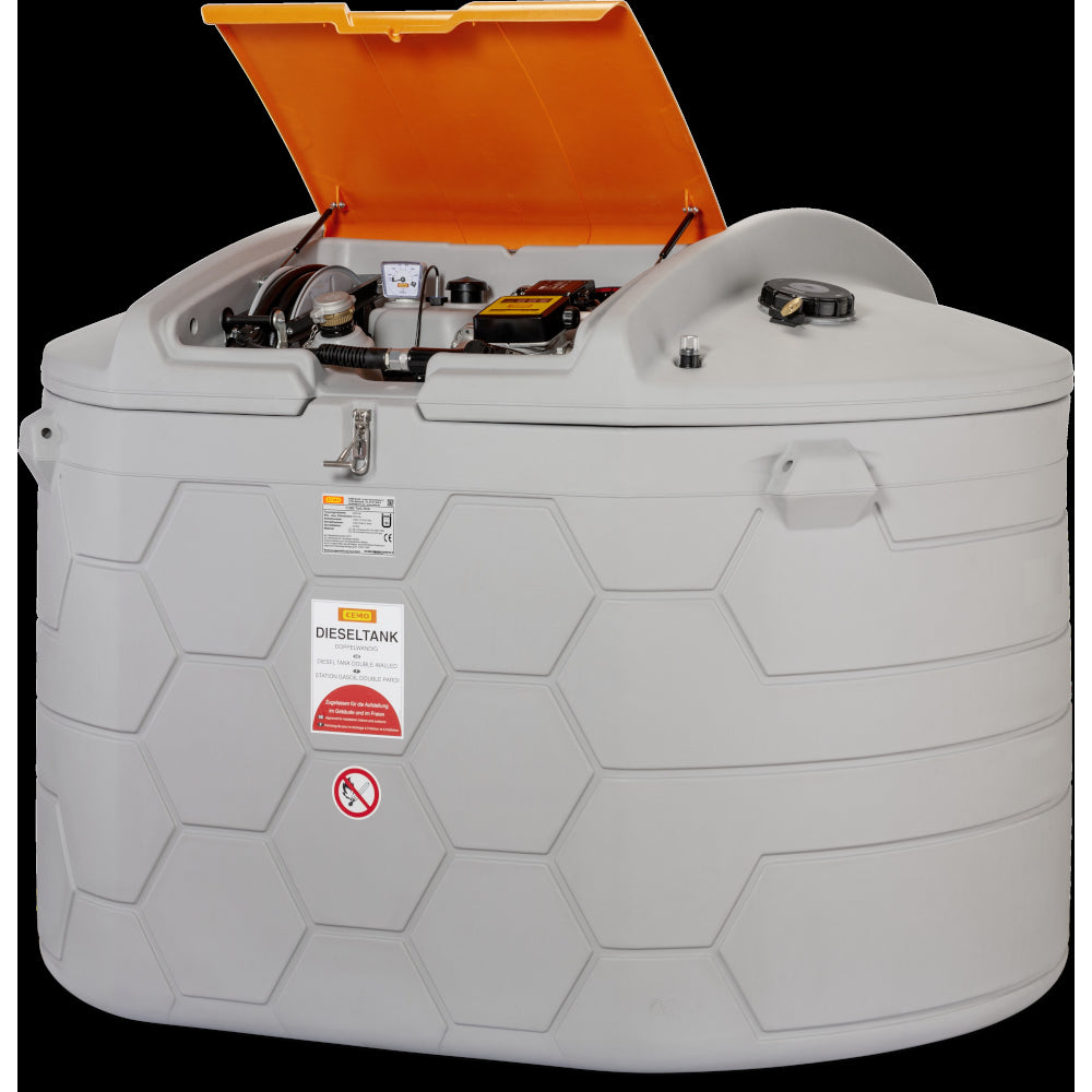 Cemo 3500 Litre Bunded Diesel Dispenser - Outdoor Premium - 11977