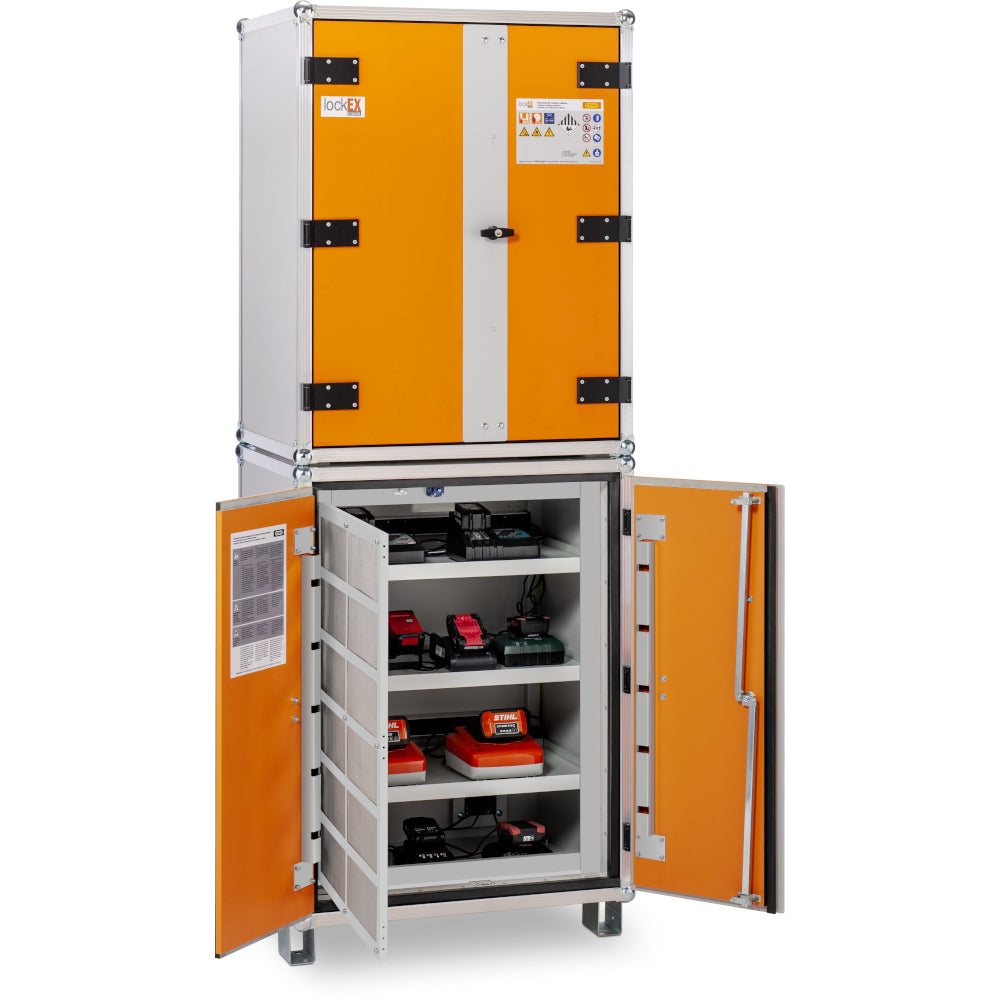 Lithium-Ion Battery Charging And Storage Cabinet 660W x 810D x 2130H -  Cemo 12048