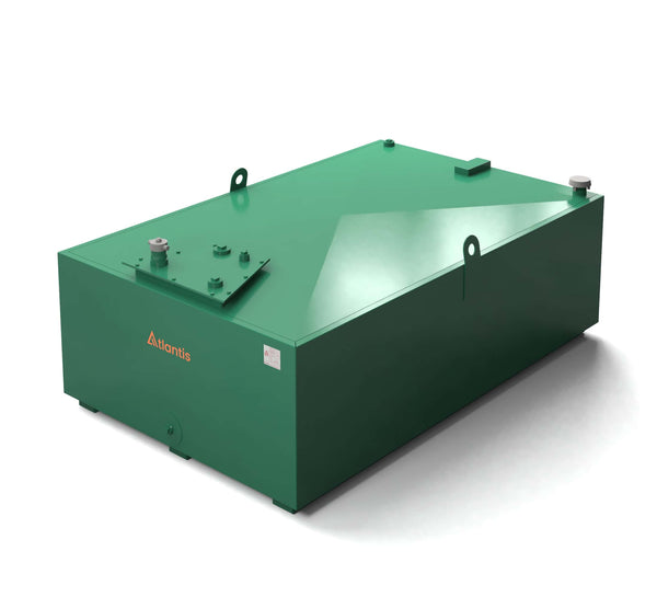 Atlantis 1250 Litre Imperium Steel Bunded Oil Tank - Low Profile