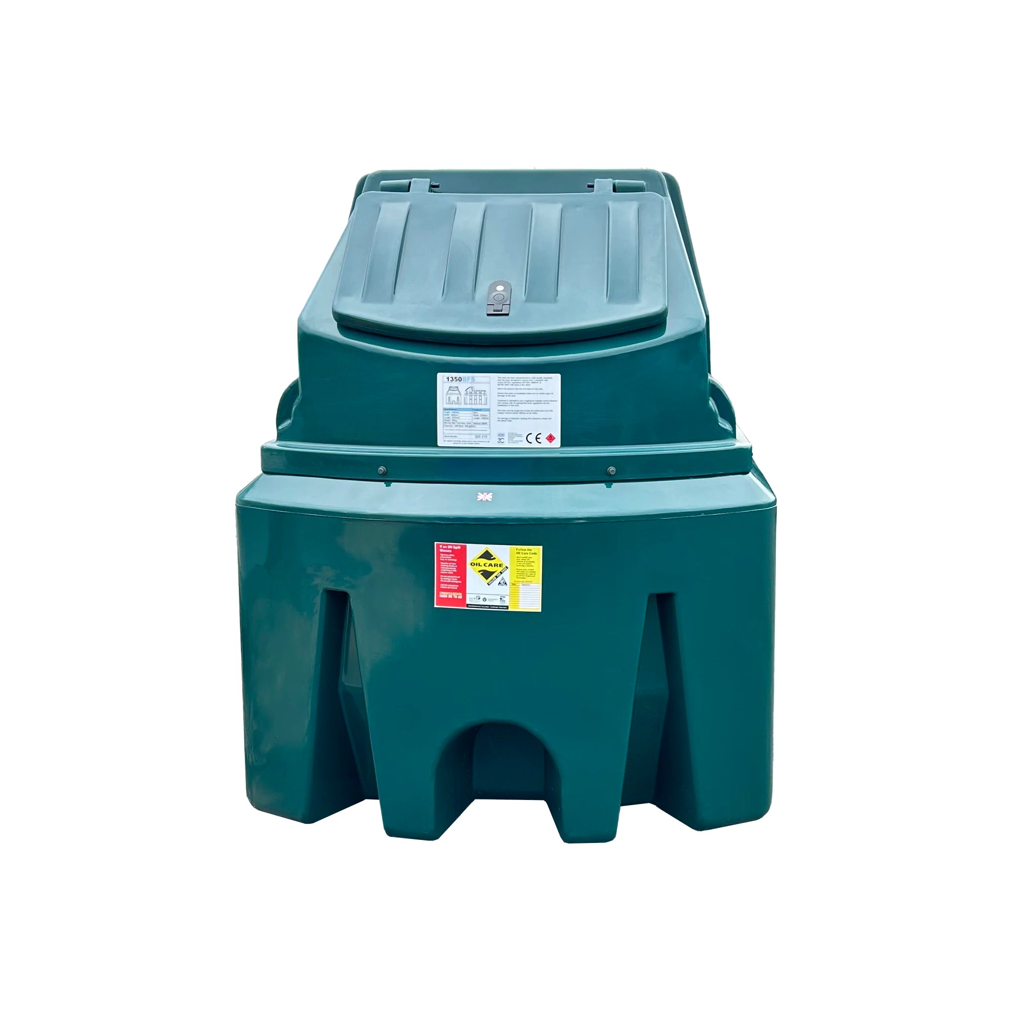 1300 Litre Plastic Bunded Diesel Dispenser - 230V Pump Kit