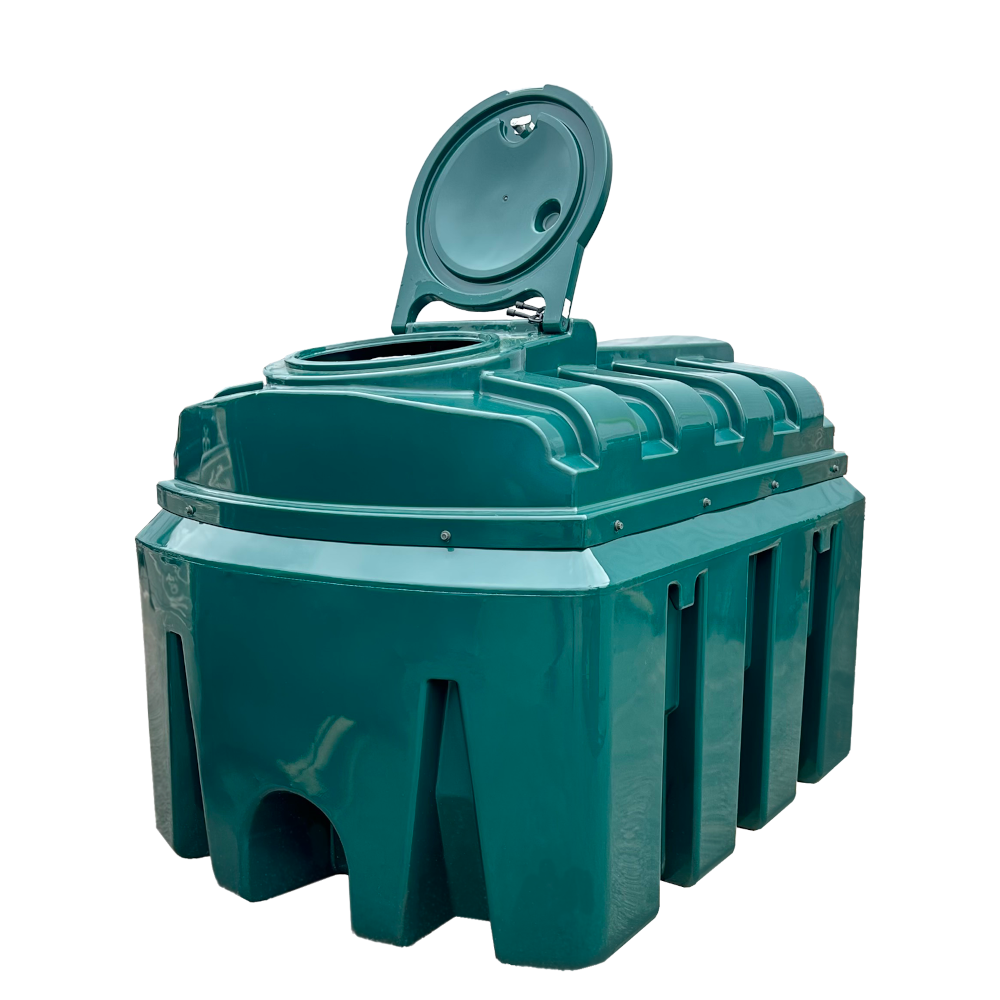 1350 Litre Plastic Bunded Oil Tank