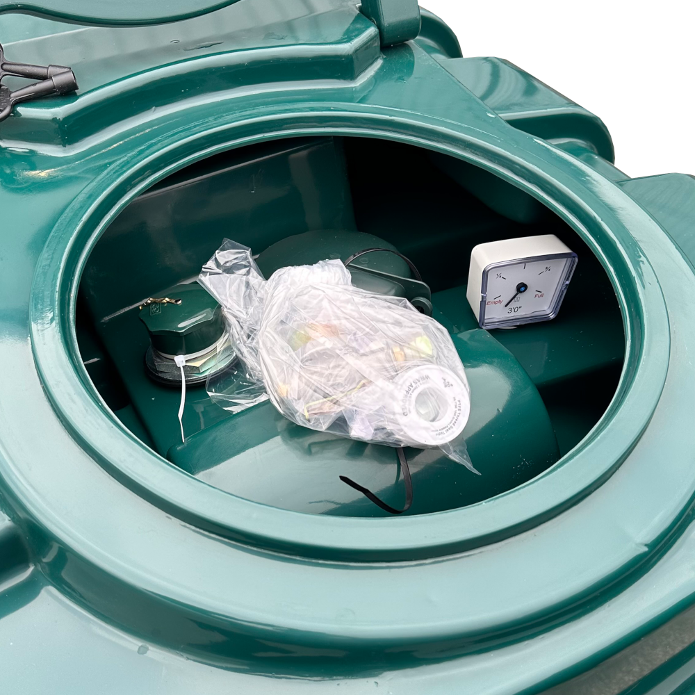 1350 Litre Plastic Bunded Oil Tank