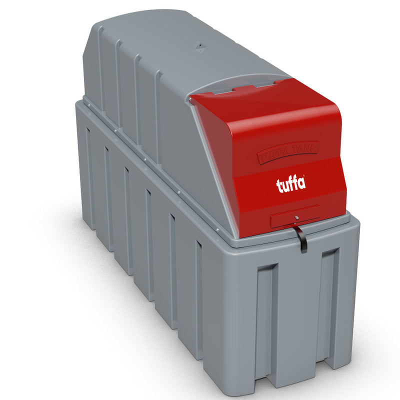 1350 Litre Plastic Bunded Diesel  Dispensing Tank - Tuffa Tanks 1350SLBFS