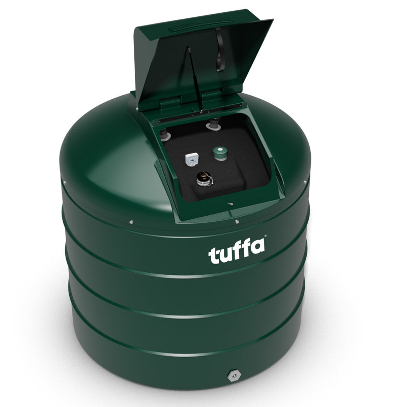 1200 Litres Plastic Bunded Fire Protected Oil Tank - Tuffa 1400VBFP Fire Pro