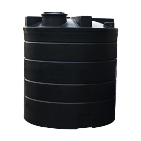 15,000 Litre Water Tank in Black