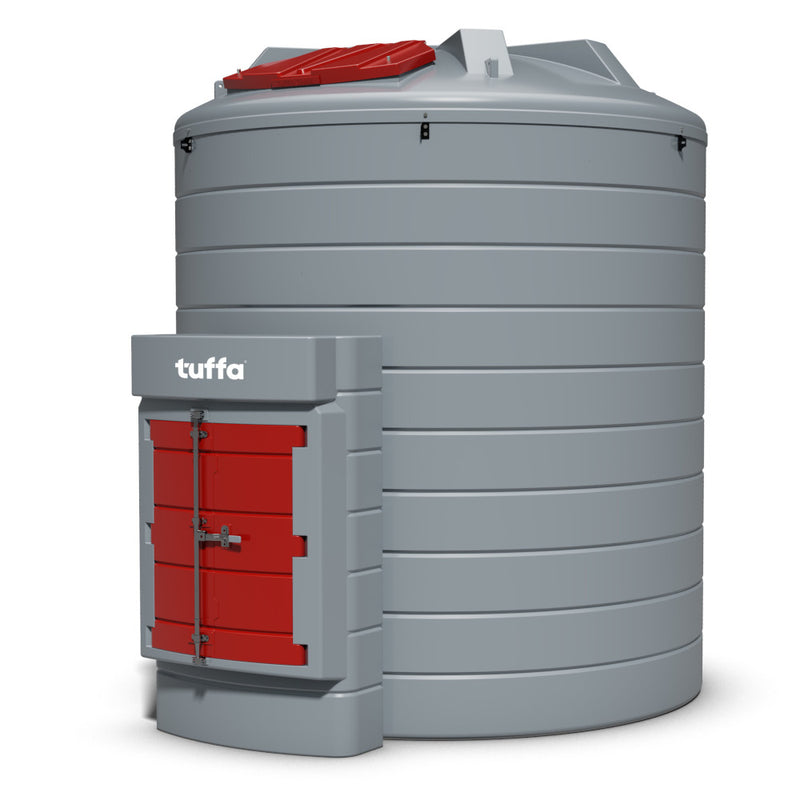 15000 Litre Plastic Bunded Diesel  Dispensing Tank - Tuffa Tanks 15000VBFS