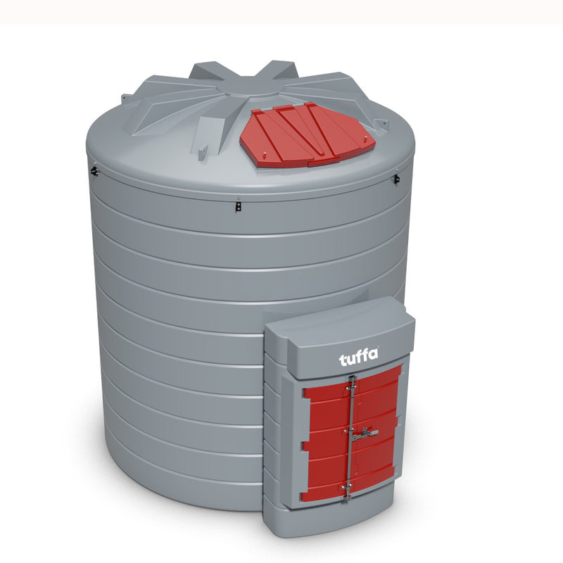 15000 Litre Plastic Bunded Diesel  Dispensing Tank - Tuffa Tanks 15000VBFS