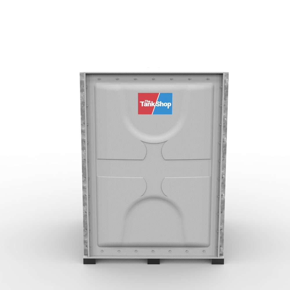 1500 Litre Sectional GRP Water Tank - Small Footprint