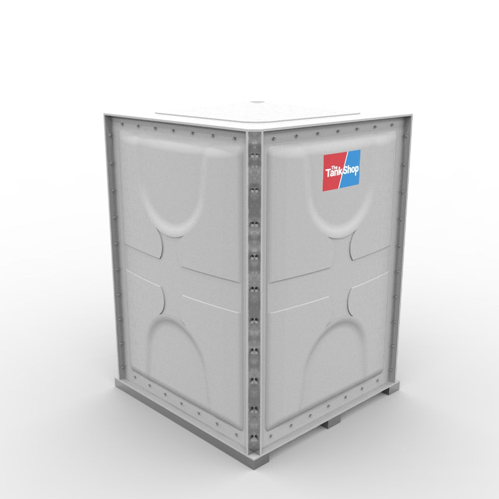 1500 Litre Sectional GRP Water Tank - Small Footprint