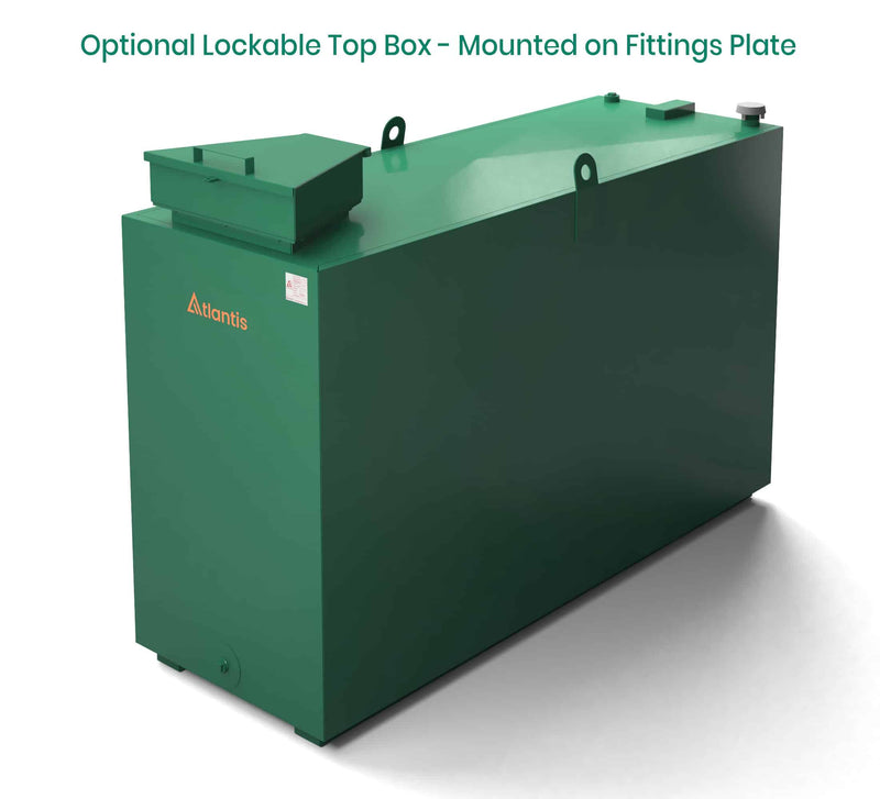 Atlantis 1650 Litre Imperium Steel Bunded Oil Tank
