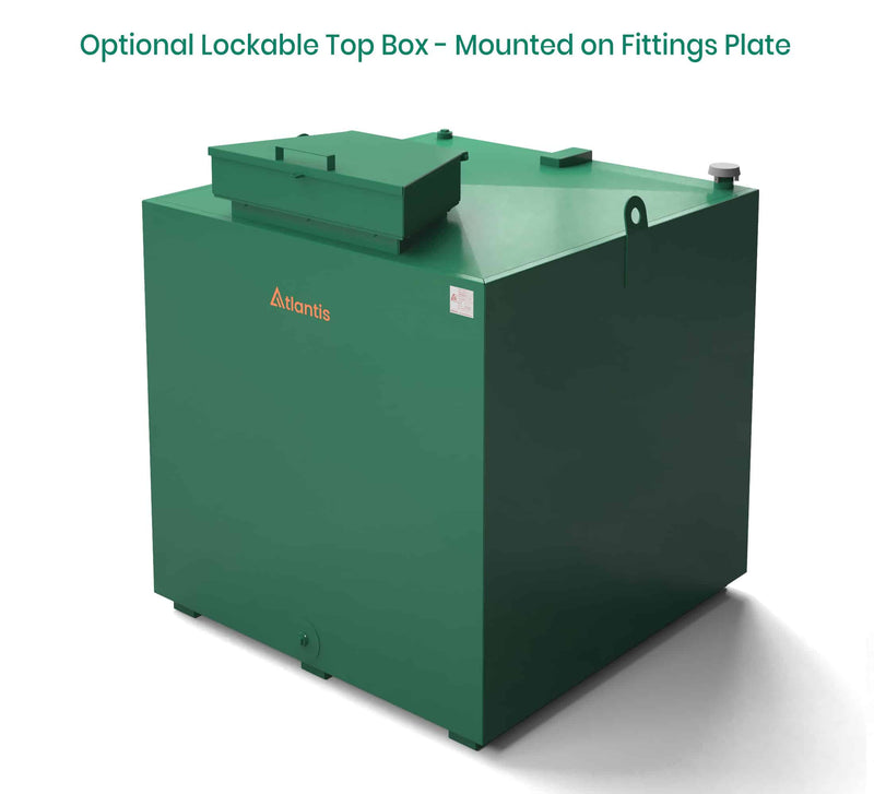 Atlantis 1800 Litre Imperium Steel Bunded Oil Tank