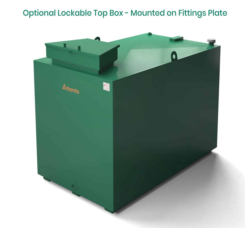 Atlantis 2000 Litre Imperium Steel Bunded Oil Tank