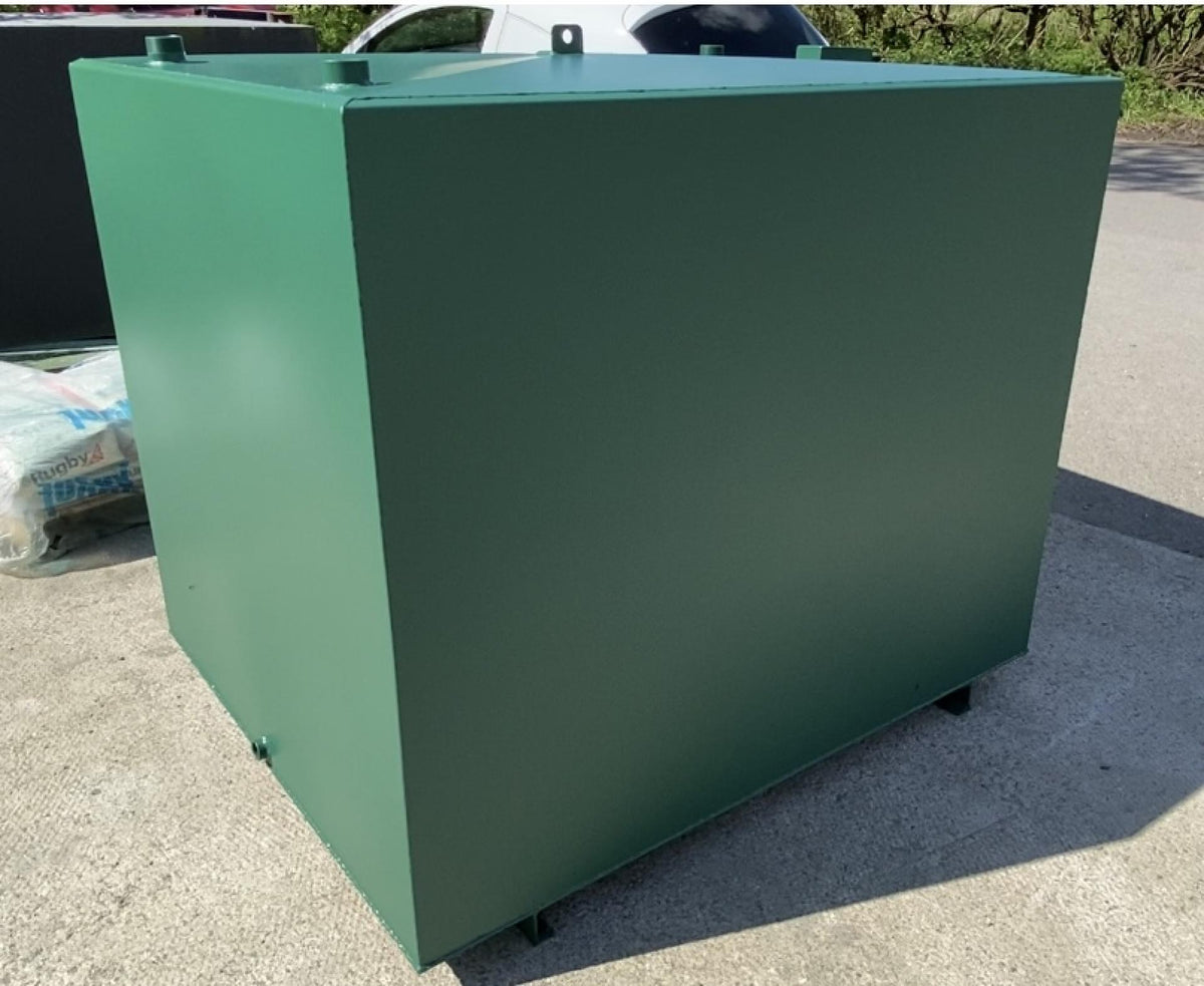 2000 Litres Steel Bunded Oil Tank - Square