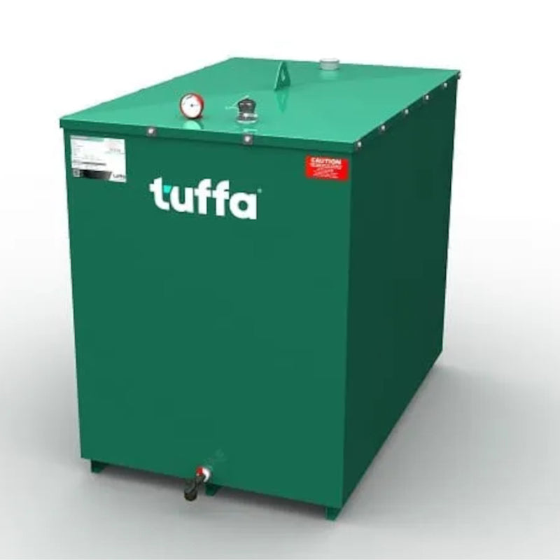 2300 Litre Steel Slimline Bunded Oil Tank - Tuffa Tanks 2300SB