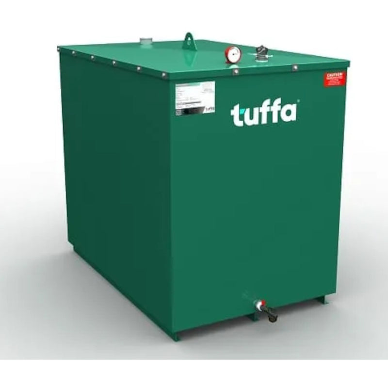 2300 Litre Steel Slimline Bunded Oil Tank - Tuffa Tanks 2300SB