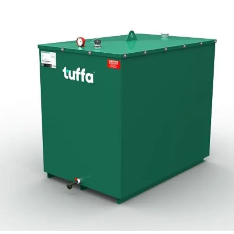 2300 Litre Steel Slimline Bunded Oil Tank - Tuffa Tanks 2300SB