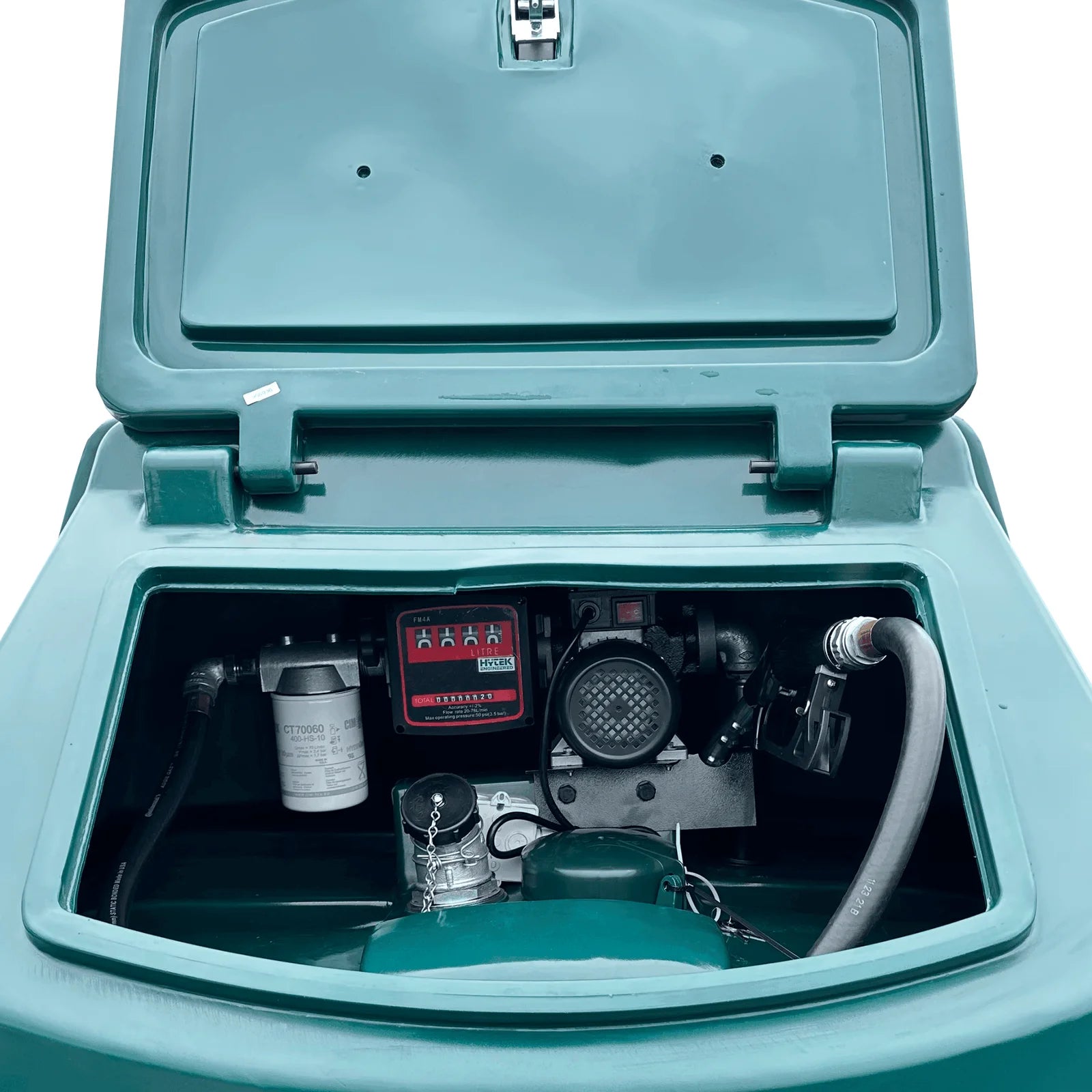 2400 Litre Plastic Bunded Diesel Dispenser - 230V Pump Kit