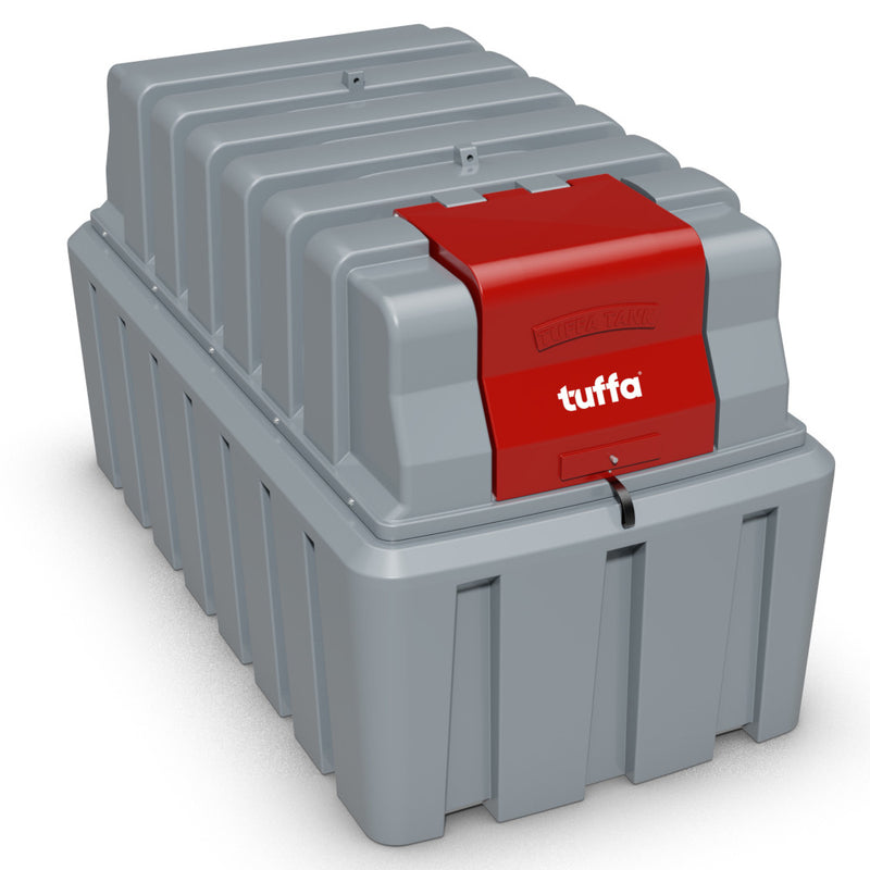 2500 Litre Plastic Bunded Diesel Dispensing Tank - Tuffa Tanks 2500HBFS