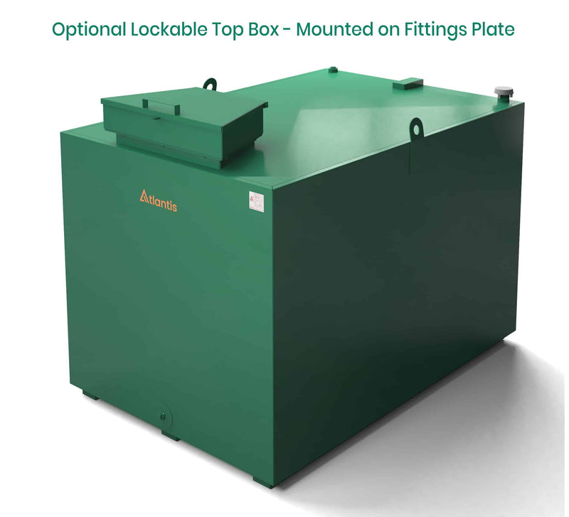 Atlantis 2700 Litre Imperium Steel Bunded Oil Tank
