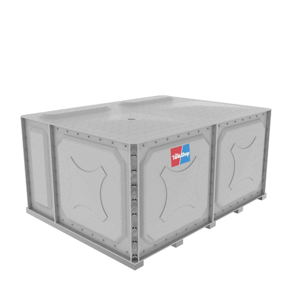 3000 Litre Sectional GRP Water Tank - Low Profile