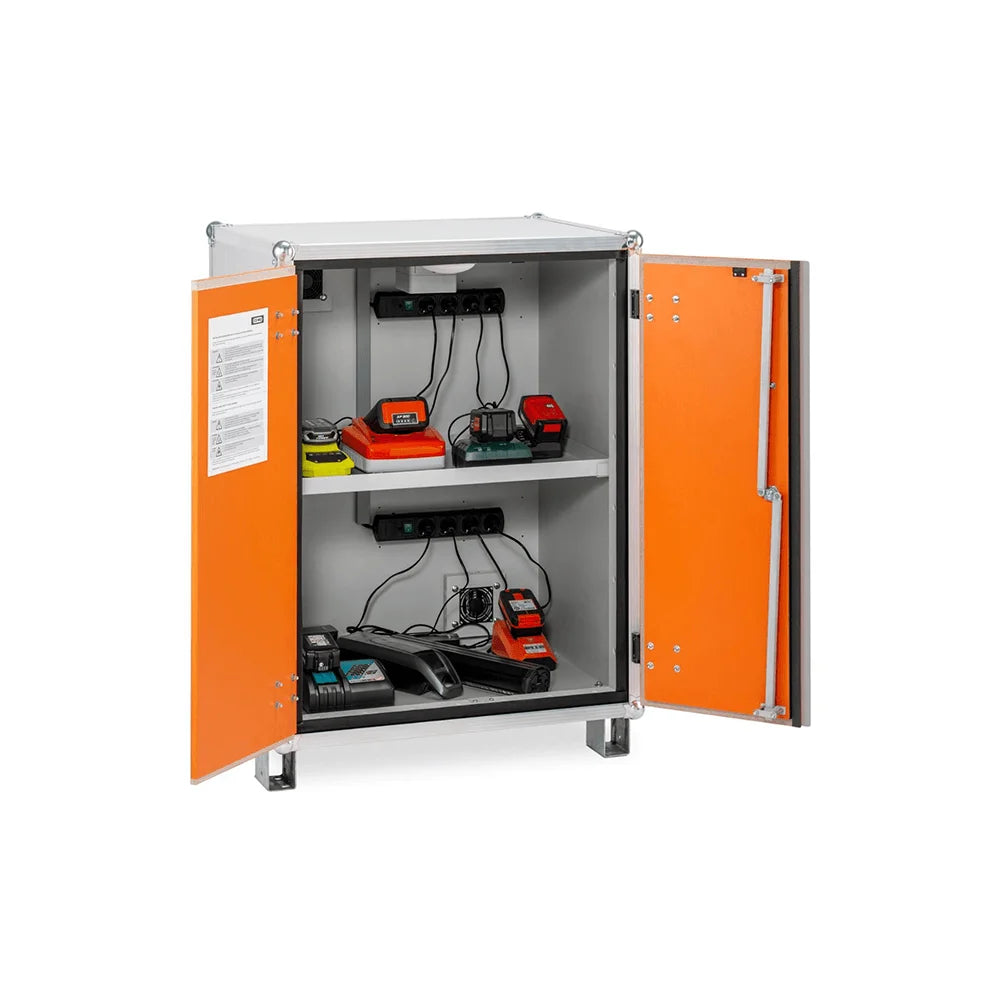 Lithium-Ion Battery Charging And Storage Cabinet 660W x 800D x 1110H -  Cemo 11899