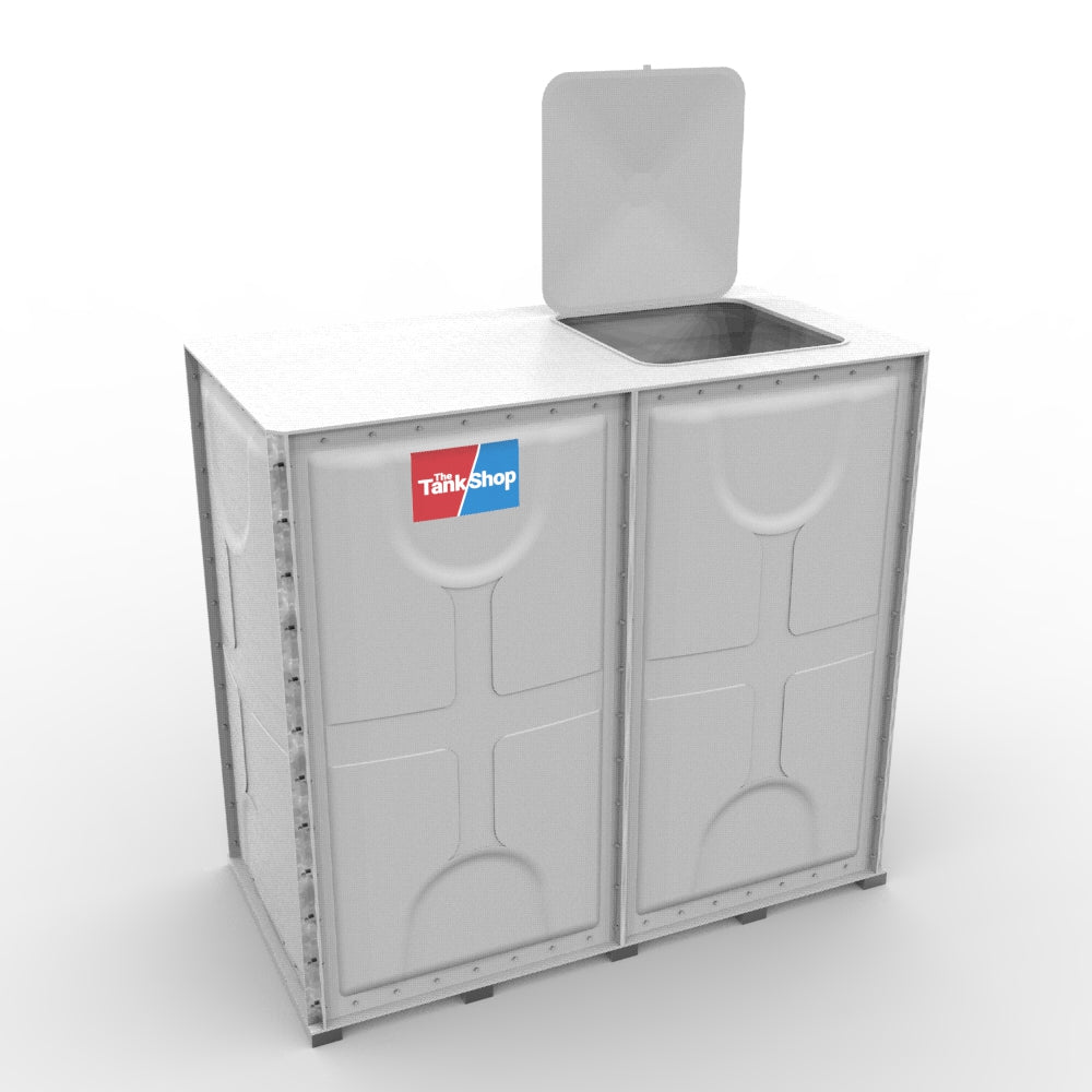 4000 Litre Sectional GRP Water Tank