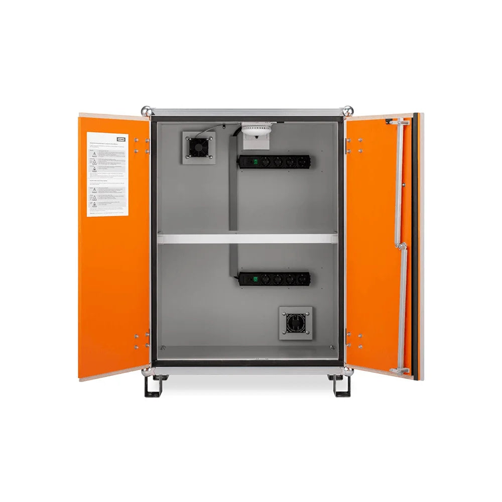 Lithium-Ion Battery Charging And Storage Cabinet 660W x 800D x 1110H -  Cemo 11899