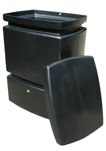 525 Litre Pillar Water Butt with Small Footprint For Rainwater Harvesting