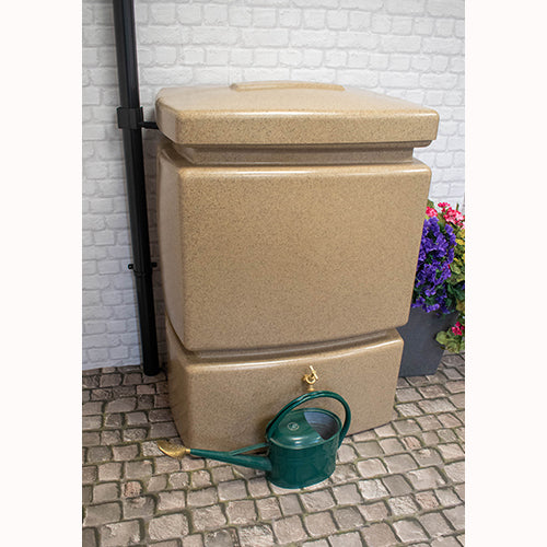 525 Litre Pillar Water Butt with Small Footprint For Rainwater Harvesting