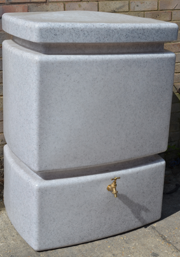 525 Litre Pillar Water Butt with Small Footprint For Rainwater Harvesting