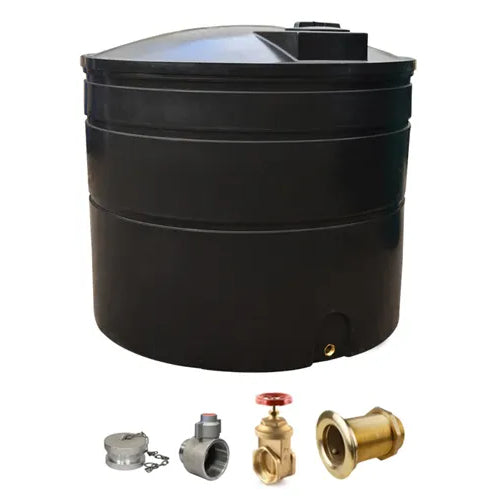 5000 Litre Fire Fighting Water Tank System - Instantaneous Couplings