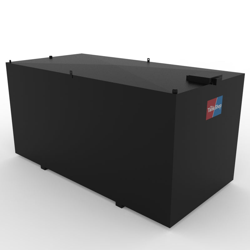 Steel Bunded Waste Oil Tank - 6000 Litres Capacity with Lockable Lid