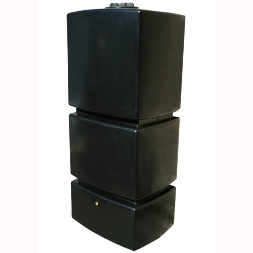 800 Litre Pillar Water Butt with Small Footprint For Rainwater Harvesting