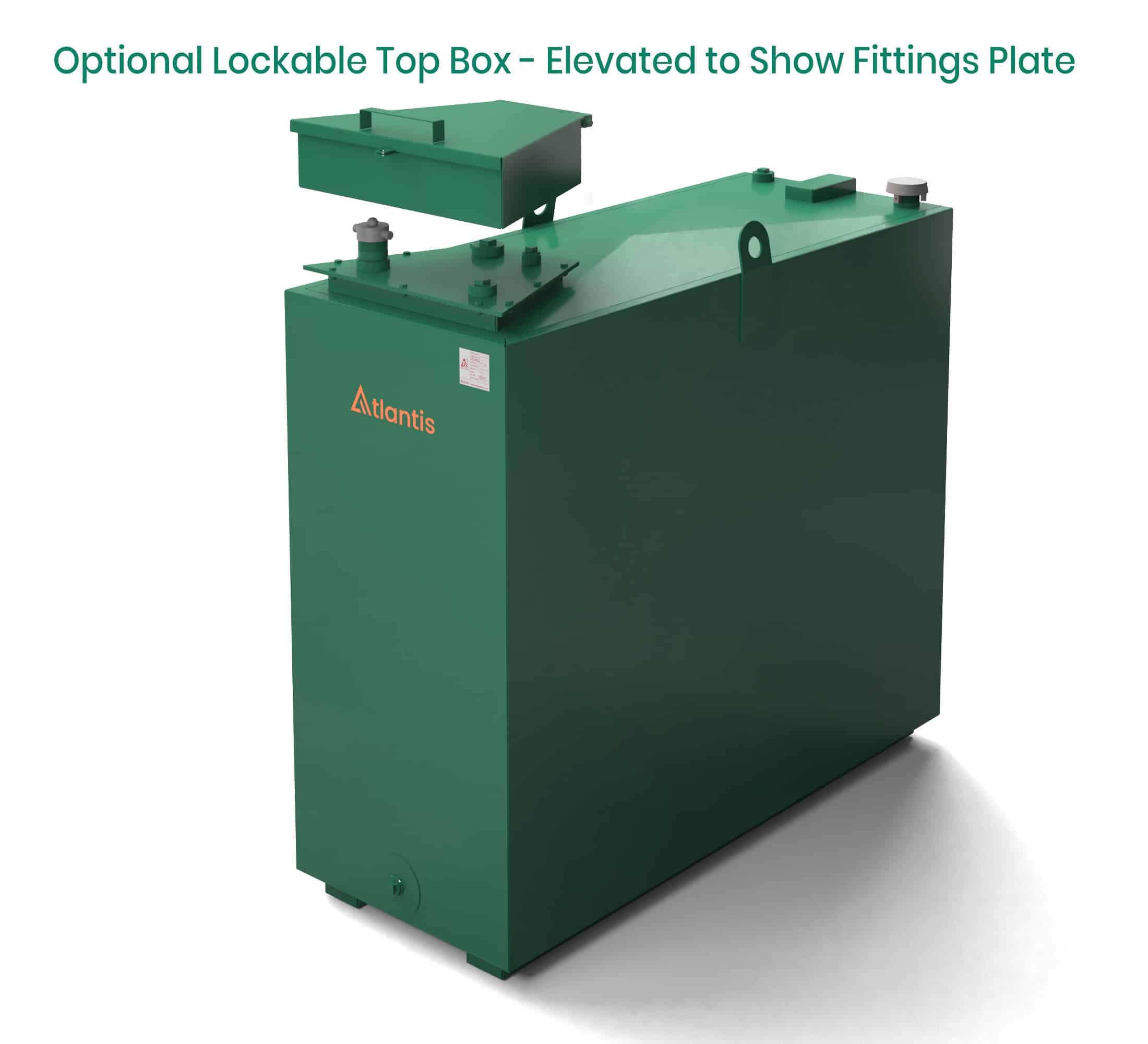 Atlantis 900 Litre Imperium Steel Bunded Oil Tank
