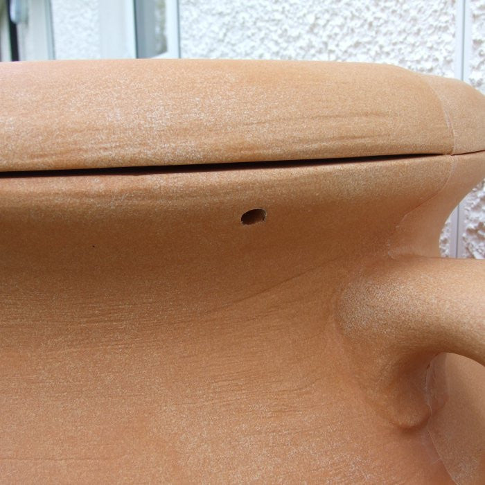 Terracotta Effect Garden Water Butt - Helena 300 Litre Water Butt