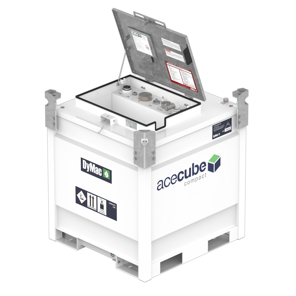 Dymac 900 Litre UN Approved Transportable Steel Diesel Tank - AceCube Compact