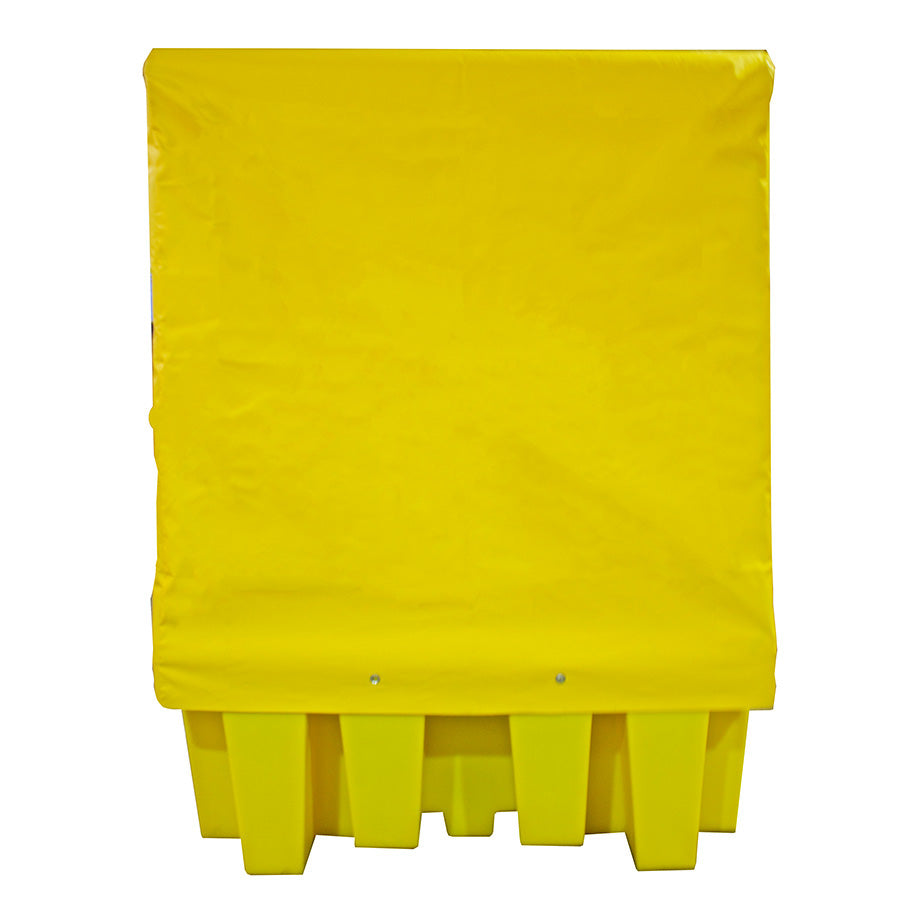 IBC Spill Pallet Bund with Soft Cover - 1100 Litre Sump - Romold BB1C