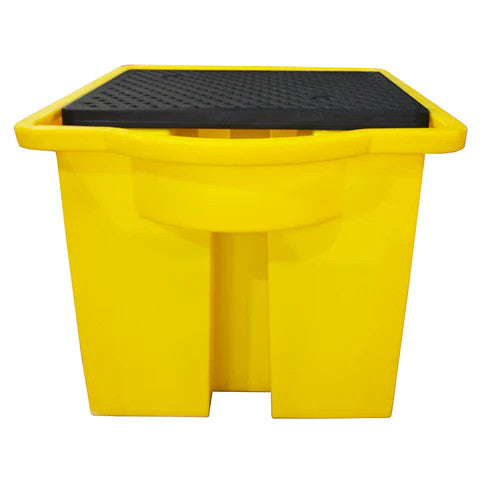 IBC Spill Pallet Bund with Dispensing Area And Grid - Romold BB1DT