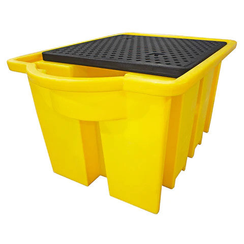 IBC Spill Pallet Bund with Dispensing Area And Grid - Romold BB1DT