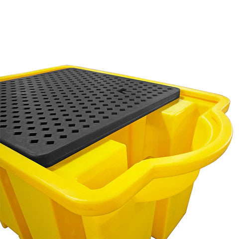 IBC Spill Pallet Bund with Dispensing Area And Grid - Romold BB1DT
