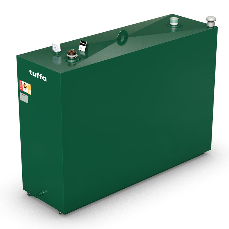 1000 Litre Slimline Fire Pro Steel Bunded Oil Tank - Tuffa 1000SBFP