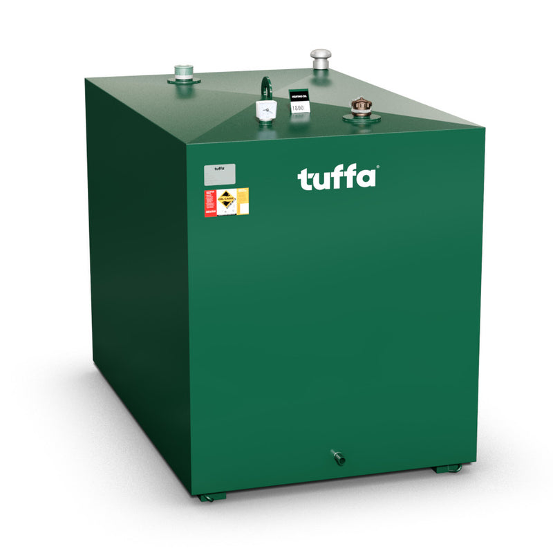 1650 Litre Fire Protected Steel Bunded Oil Tank - Tuffa 1650SBFP Fire Pro