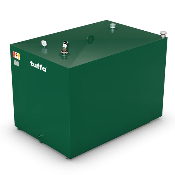 2300 Litre Fire Protected Steel Bunded Oil Tank - Tuffa 2300SBFP