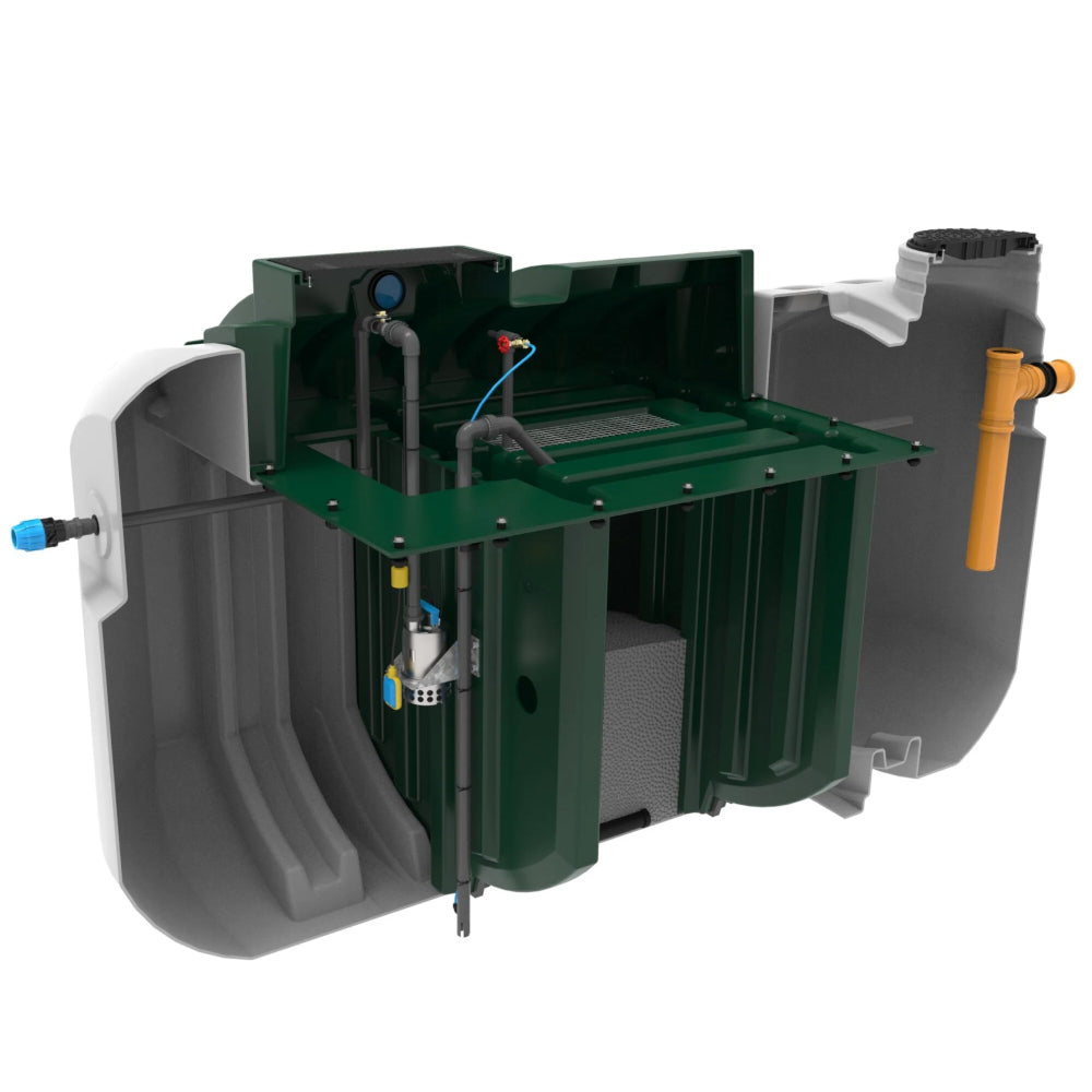 Harlequin CAP15 Sewage Treatment Plant