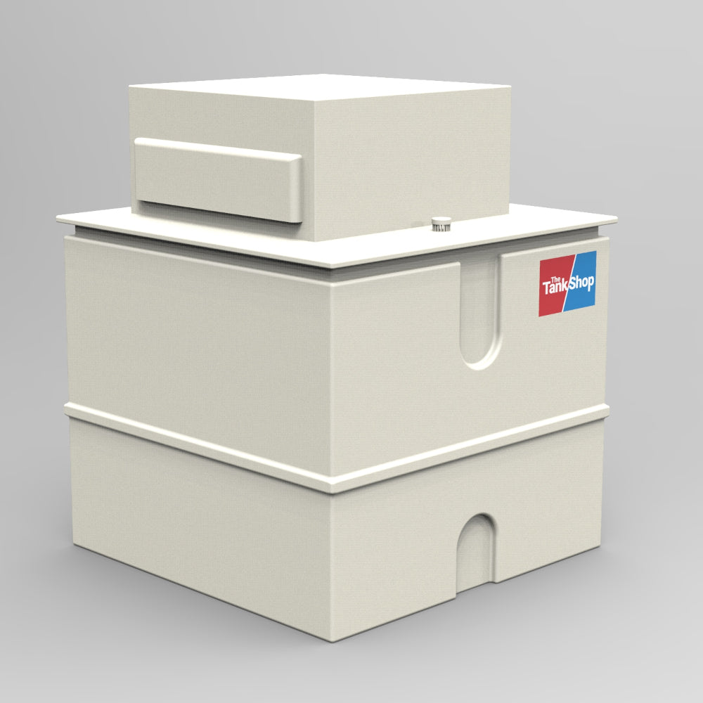 1000 Litre Two Piece Insulated GRP Water Tank
