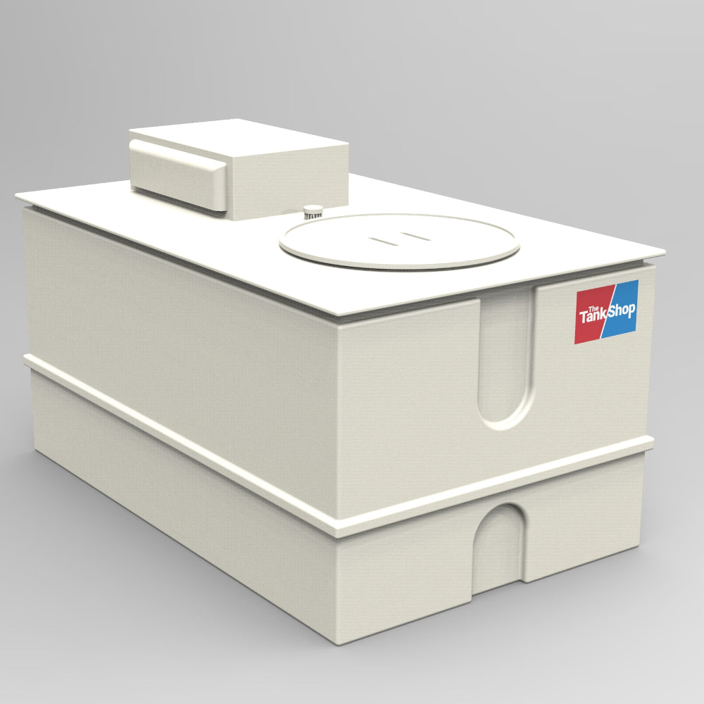 1135 Litre Two Piece Insulated GRP Water Tank