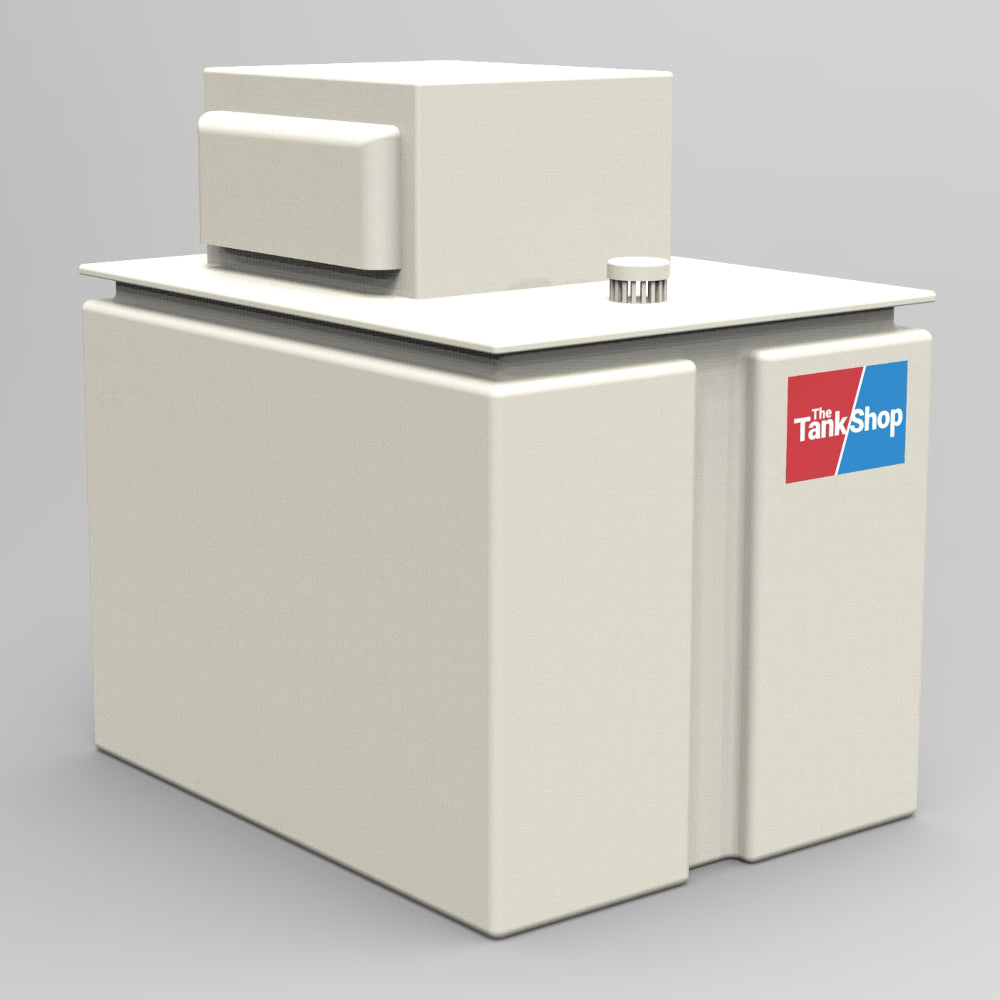 137 Litre Two Piece Insulated GRP Water Tank