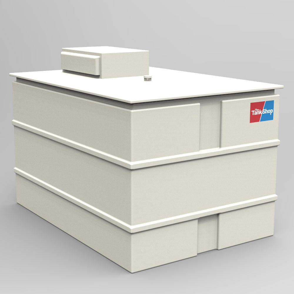 1500 Litre Two Piece Insulated GRP Water Tank