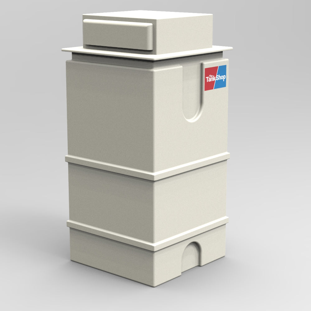 305 Litre Insulated GRP Water Tank - Small Footprint